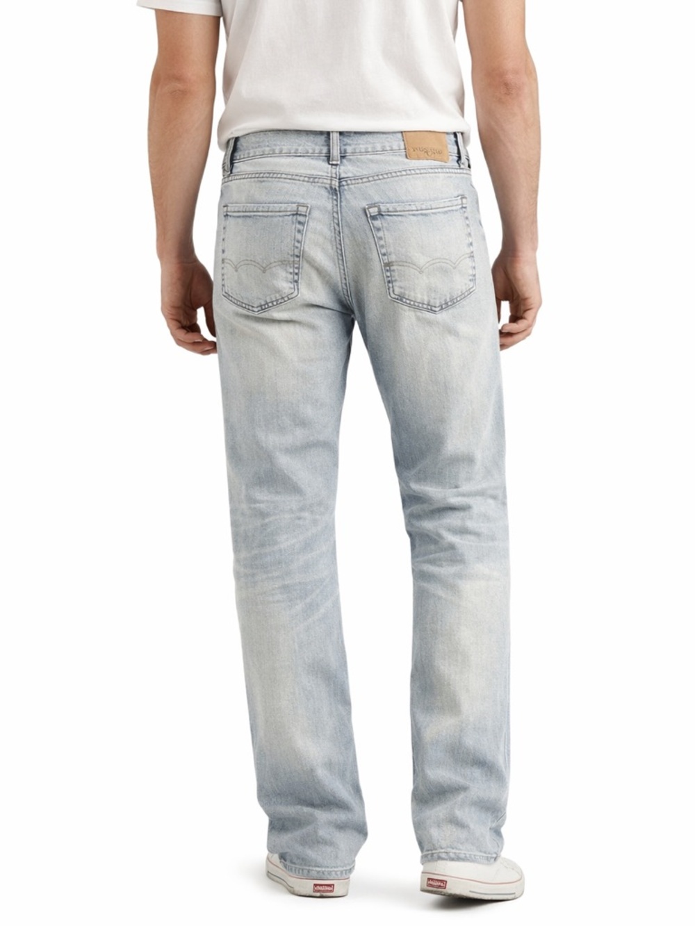 American Eagle AirFlex Jeans 28x34 Light Wash Straight Leg Y2K Skater